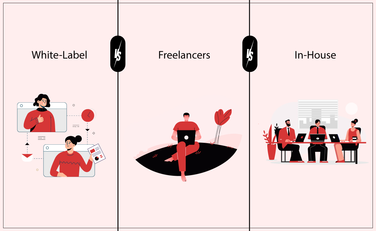 white label vs freelancer vs house blog