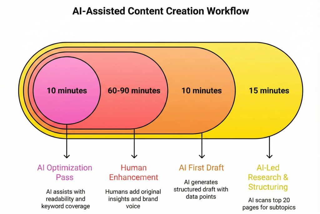AI Assisted Content Creation Workflow